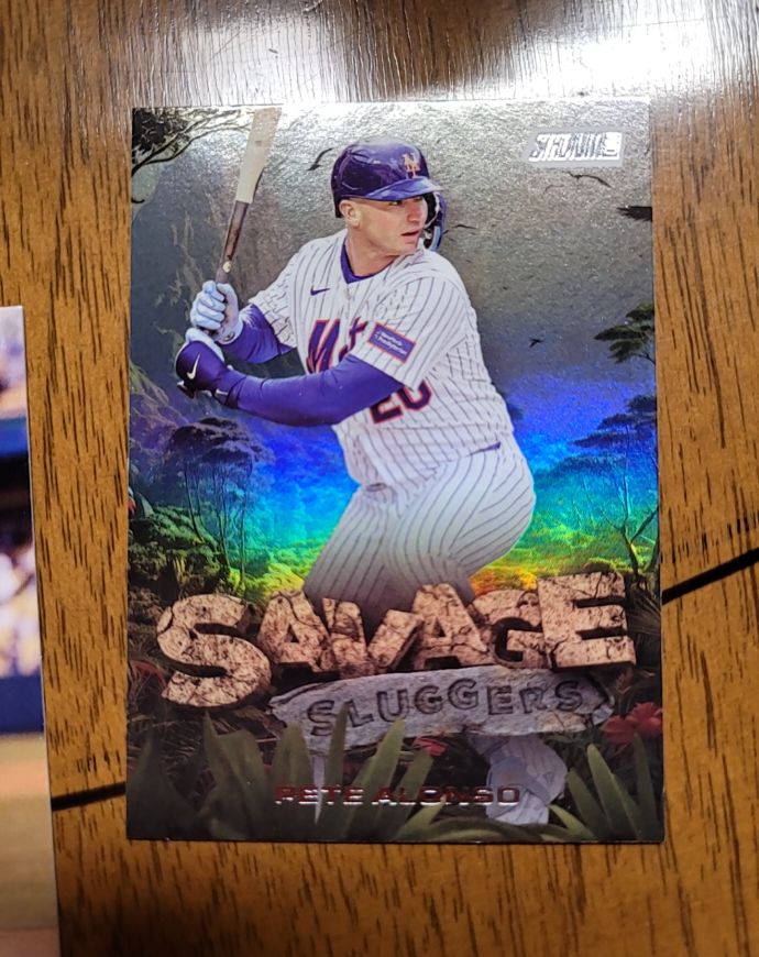 2025 Topps Stadium Club #SS-14 Pete Alonso Savage Sluggers — front