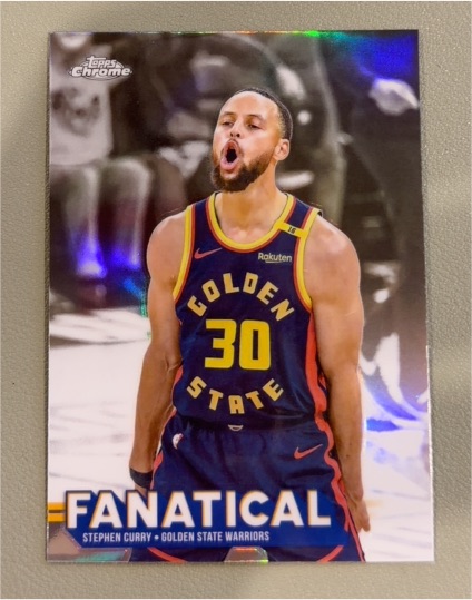 2025-26 Topps Chrome #FAN-14 Stephen Curry Fanatical — front