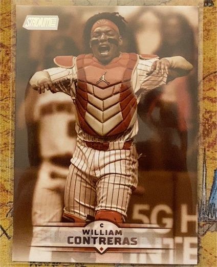 2025 Topps Stadium Club #150 William Contreras — front