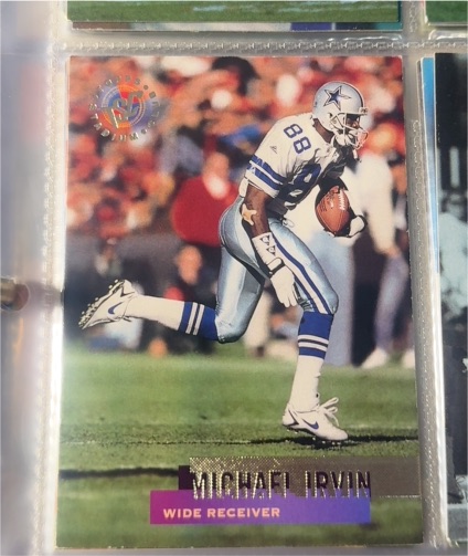 1995 Topps Stadium Club #66 Michael Irvin — front