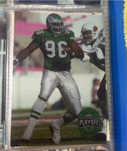 1994 Playoff #156 Clyde Simmons — front