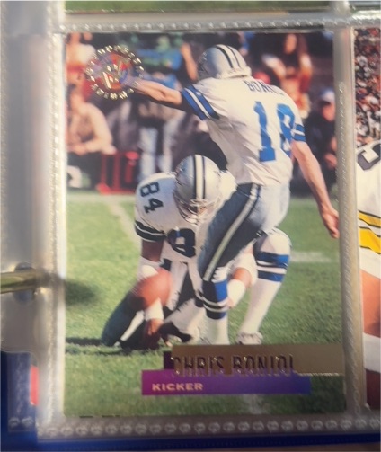 1995 Topps Stadium Club #3 Chris Boniol — front