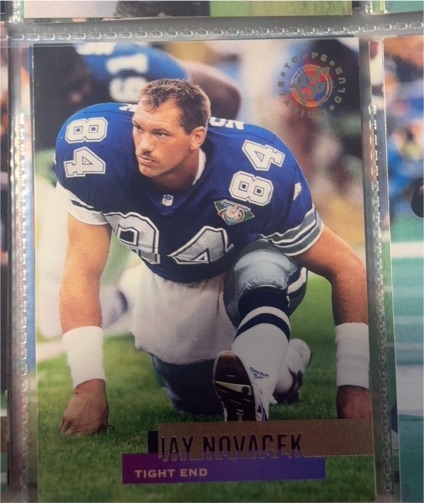 1995 Topps Stadium Club #37 Jay Novacek — front