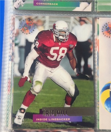 1995 Topps Stadium Club #72 Eric Hill — front