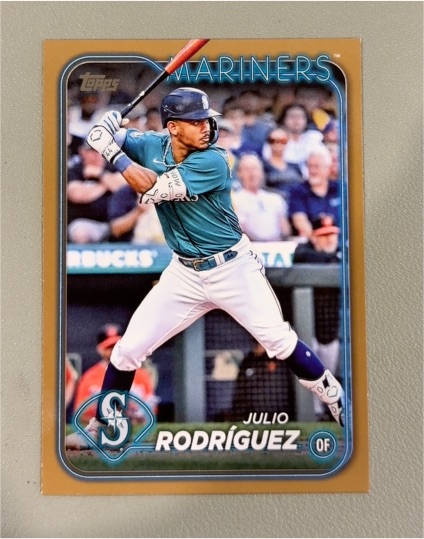 2024 Topps #44 Julio Rodríguez — front