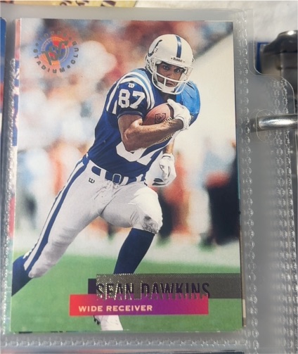 1995 Topps Stadium Club #101 Sean Dawkins — front
