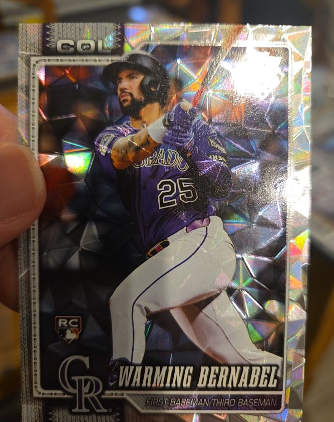 2026 Topps Series 1 #55 Warming Bernabel — front