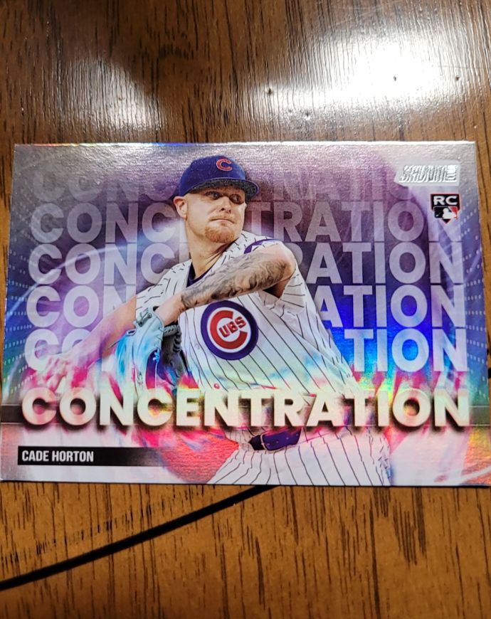 2025 Topps Stadium Club #C-9 Cade Horton Concentration — front