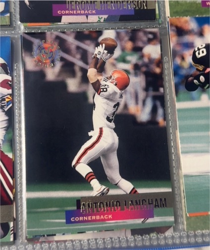 1995 Topps Stadium Club #31 Antonio Langham — front