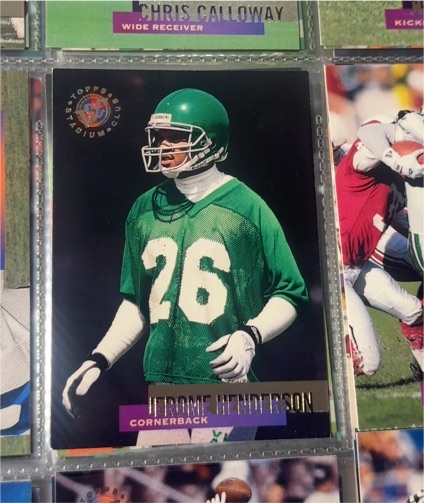 1995 Topps Stadium Club #84 Jerome Henderson — front