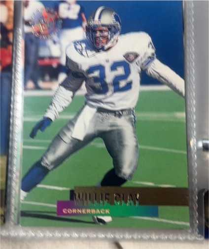 1995 Topps Stadium Club #93 Willie Clay — front