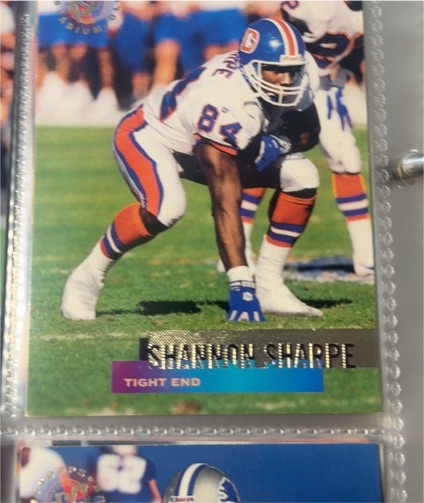 1995 Topps Stadium Club #71 Shannon Sharpe — front