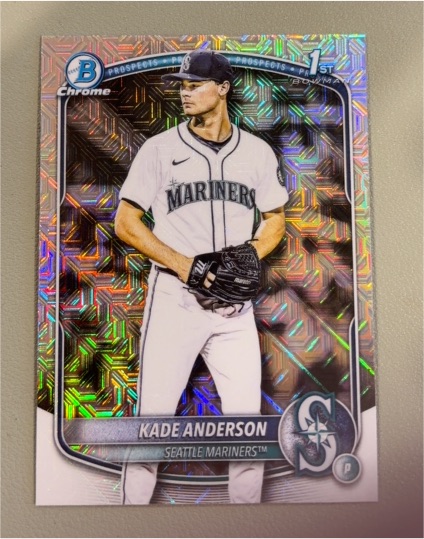2025 Bowman Draft Chrome #BDC-3 Kade Anderson — front