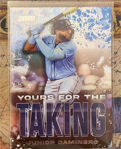 2025 Topps Stadium Club #YK-15 Junior Caminero Yours For The Taking — front