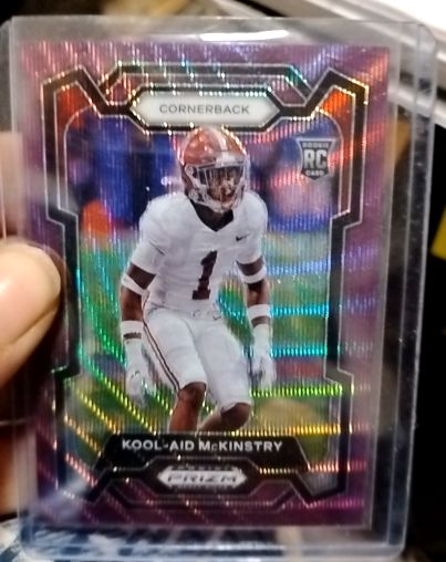 2024 Panini Prizm Draft Picks #117 Kool-Aid McKinstry — front