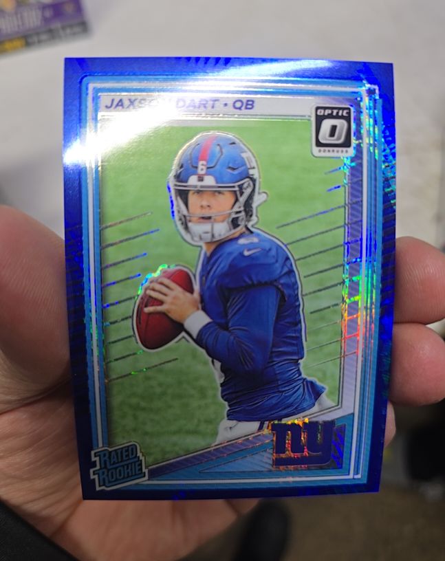 2025 Panini Donruss Optic #273 Jaxson Dart — front