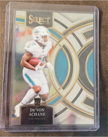 2023 Panini Select Premier Level #176 De'Von Achane — front