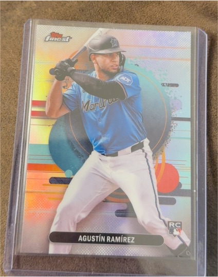 2025 Topps Finest #180 Agustin Ramirez — front