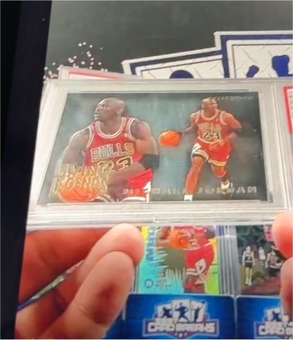 1996 Upper Deck Living Legends #4 Michael Jordan — front