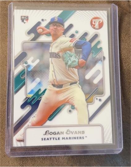 2025 Topps Pristine #125 Logan Evans — front