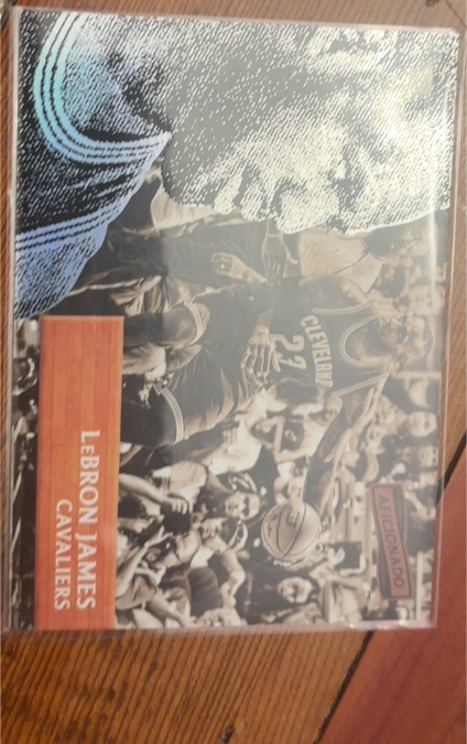 2016-17 Panini Aficionado #58 LeBron James Cavaliers — front