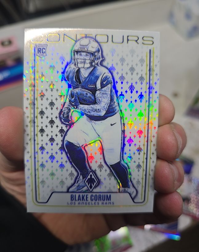2024 Panini Phoenix Contours #CON-BCM Blake Corum — front