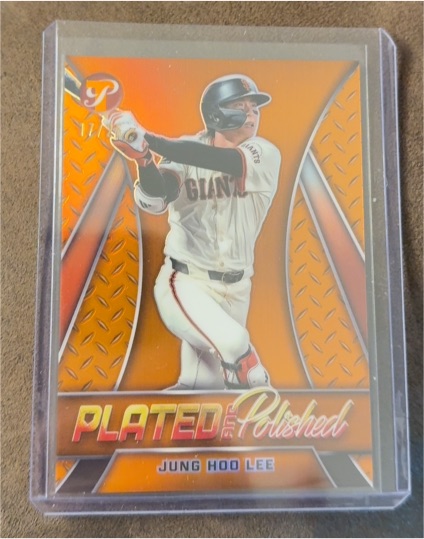 2025 Topps Pristine #PP-38 Jung Hoo Lee Plated and Polished — front