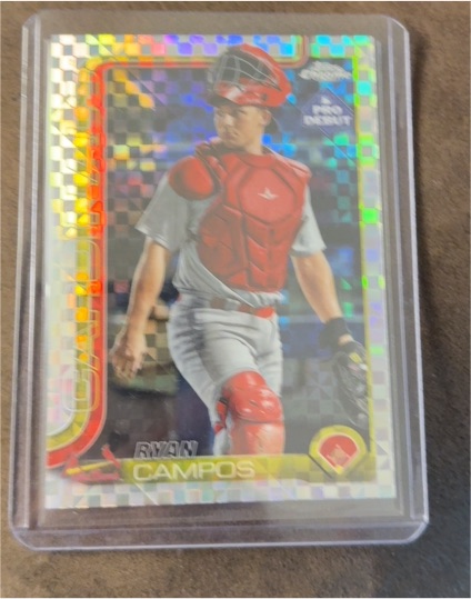 2025 Topps Pro Debut Chrome #PDC-141 Ryan Campos — front