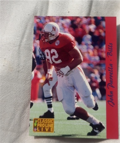 1993 Classic Pro Line Live #22 John Parrella — front