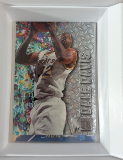 1996-97 Fleer Metal #40 Dale Davis — front