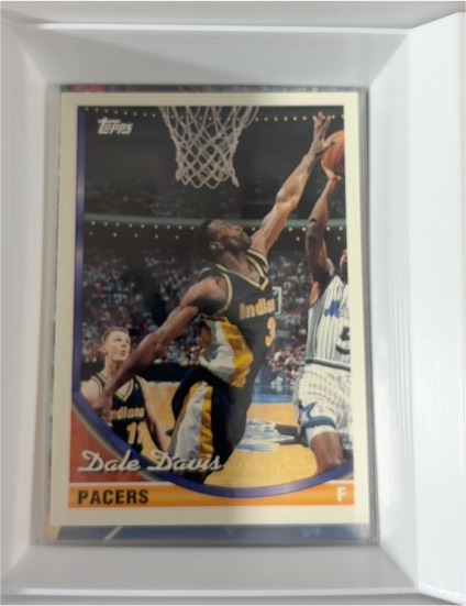 1993-94 Topps #123 Dale Davis — front