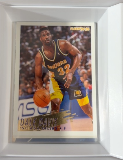 1994-95 Fleer #89 Dale Davis — front