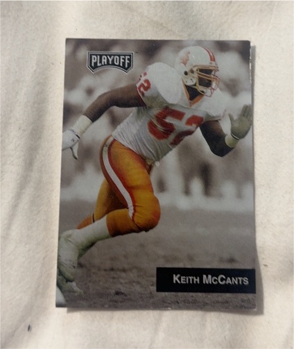 1993 Playoff #231 Keith McCants — front