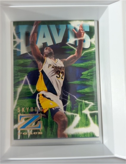 1996-97 SkyBox Z-Force #37 Dale Davis — front