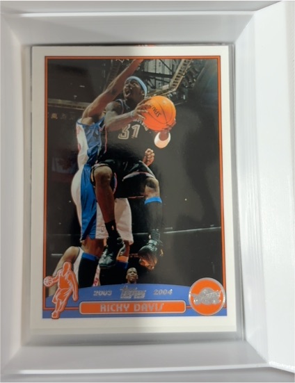2003-04 Topps #129 Ricky Davis — front