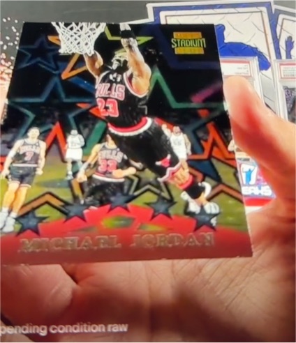 1996 Topps Stadium Club #SF4 Michael Jordan Special Forces — front