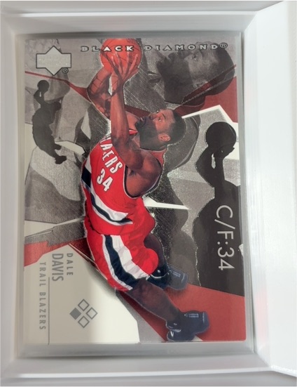 2003-04 Upper Deck Black Diamond #34 Dale Davis — front