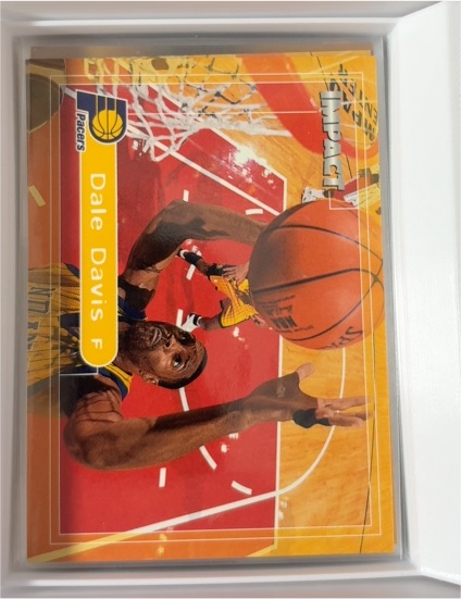 1999-00 Skybox Impact #23 Dale Davis — front