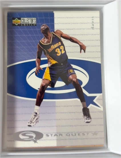 1997-98 Upper Deck Collector's Choice Star Quest #SQ1 Dale Davis — front