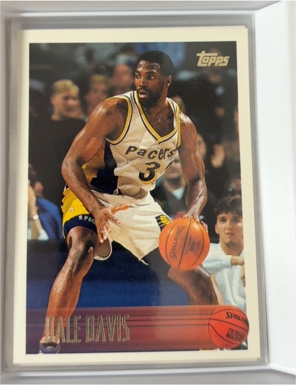 1996-97 Topps #96 Dale Davis — front