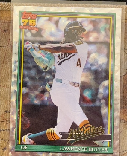 2026 Topps Series 1 #T91-85 Lawrence Butler — front