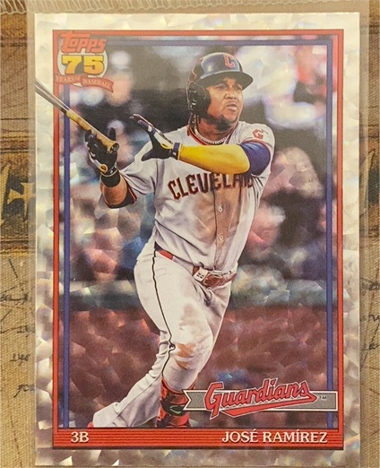 2026 Topps Series 1 #T91-69 Jose Ramirez — front