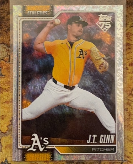2026 Topps Series 1 #153 J.T. Ginn — front