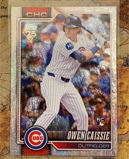 2026 Topps Series 1 #233 Owen Caissie — front