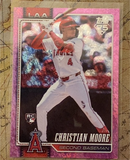 2026 Topps Series 1 #147 Christian Moore — front