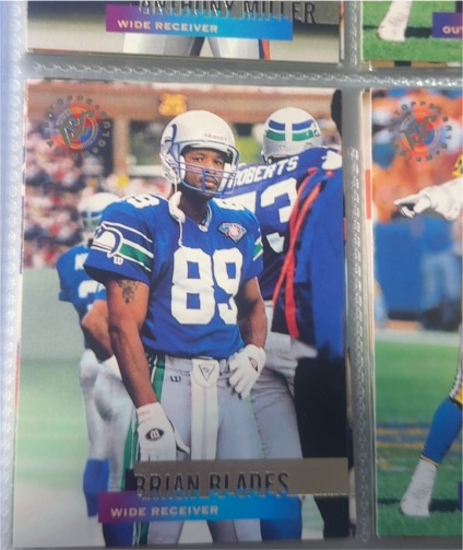 1995 Topps Stadium Club #150 Brian Blades — front