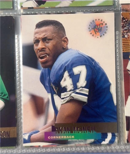 1995 Topps Stadium Club #121 Ryan McNeil — front