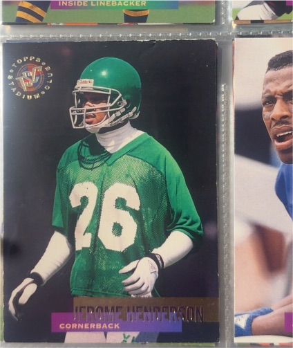 1995 Topps Stadium Club #40 Jerome Henderson — front