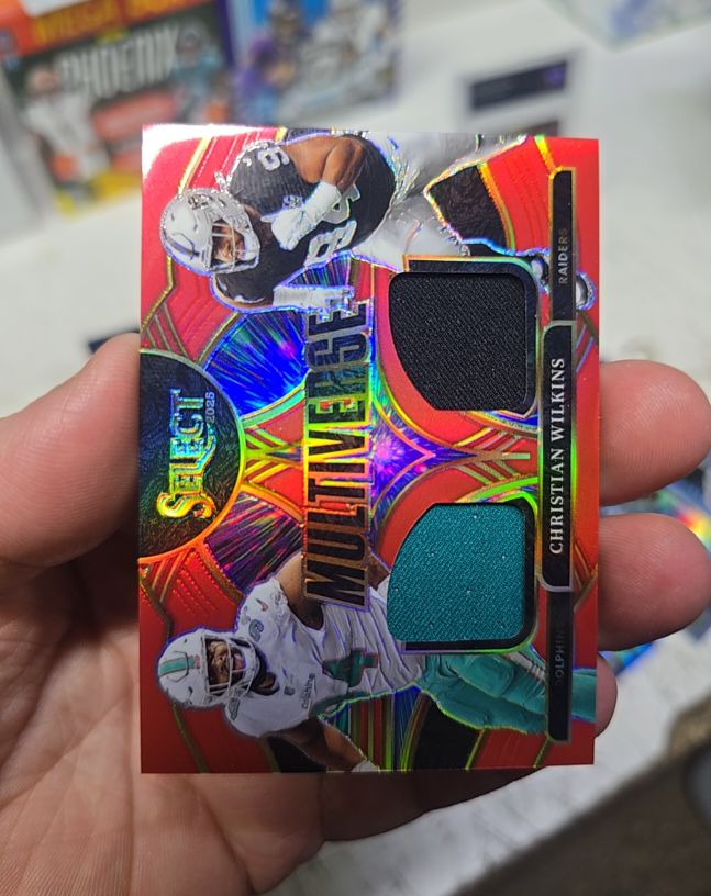 2025 Panini Select Multiverse #MVJ-CWK Christian Wilkins — front