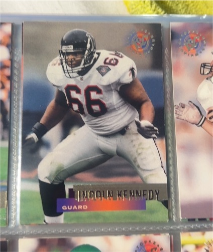 1995 Topps Stadium Club #53 Lincoln Kennedy — front